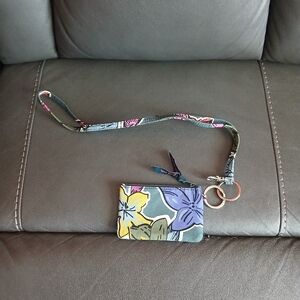 Vera Bradley ID badge With Lanyard